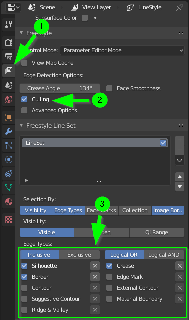 View Layer Properties